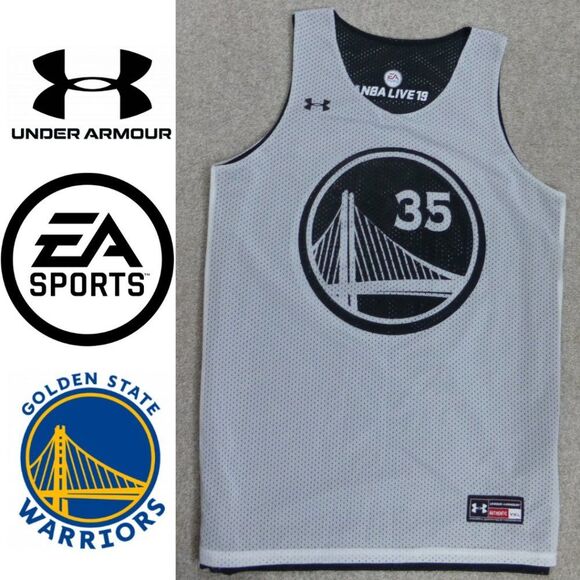 Under Armour X EA Sports Golden State Warriors Kevin Durant Jersey - Picture 1 of 11